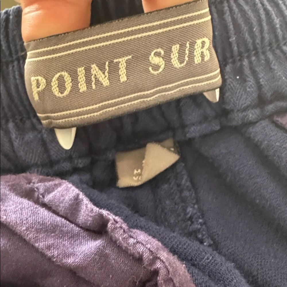 J Crew Point Sur Seaside Pants Womens 8 Cotton Twill 4 Pocket Pull On 23 inseam